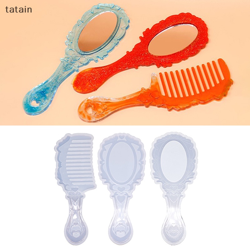 Khuôn Silicon Làm Lược Nhựa Resin / Trang Sức Thủ Công DIY