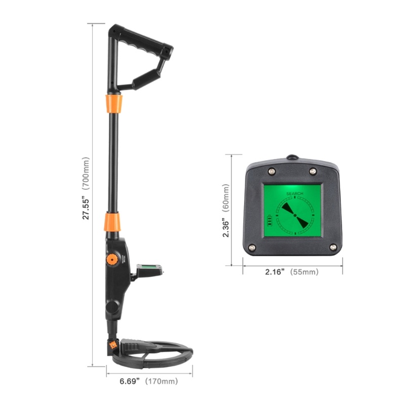 Máy Dò Tìm Kho Báu Vàng MD1008A Chống Thấm Nước Chuyên Dụng