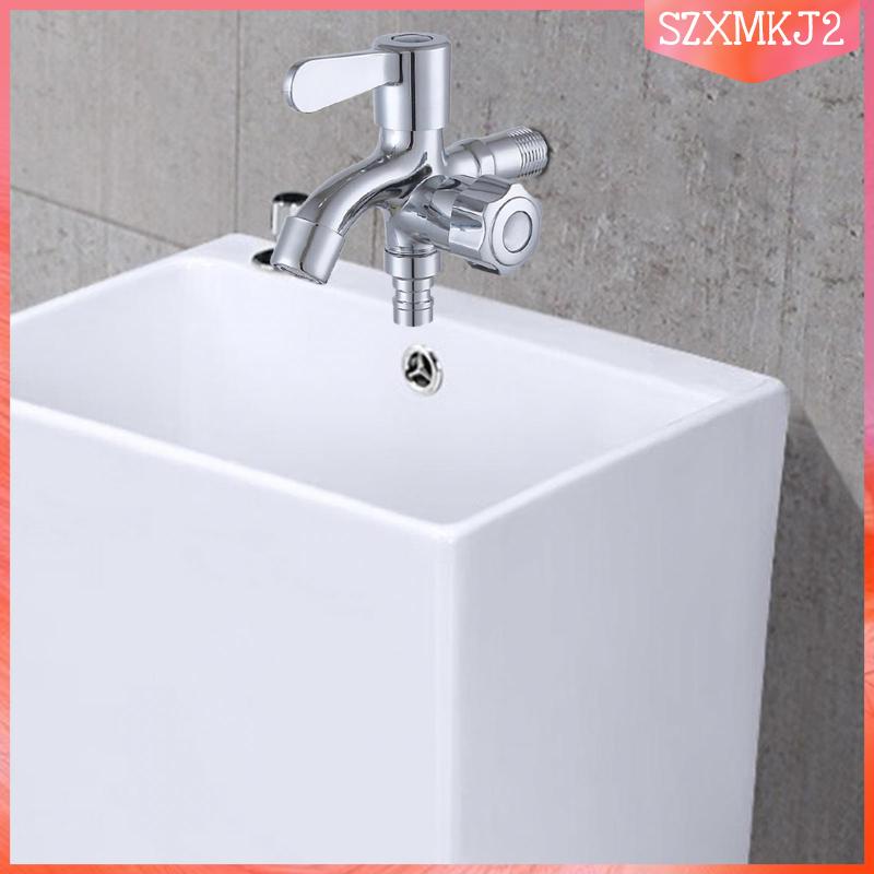Vòi Nước Kép Bằng Kim Loại szxmkj2 Dành Cho Máy Giặt / Sân Vườn / Ban Công