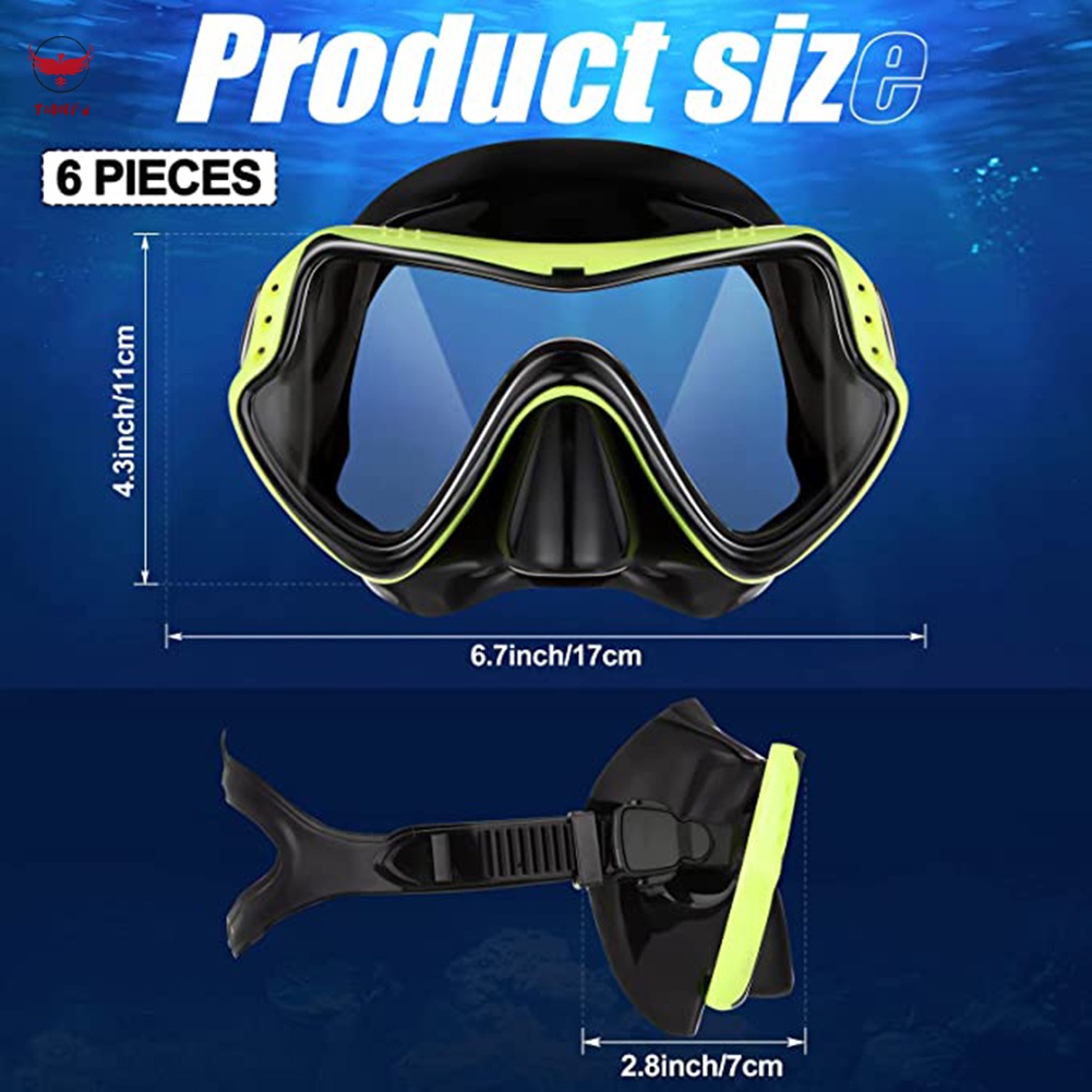 Mặt Nạ Lặn Bằng Silica Gel Tiện Dụng Cho Nữ