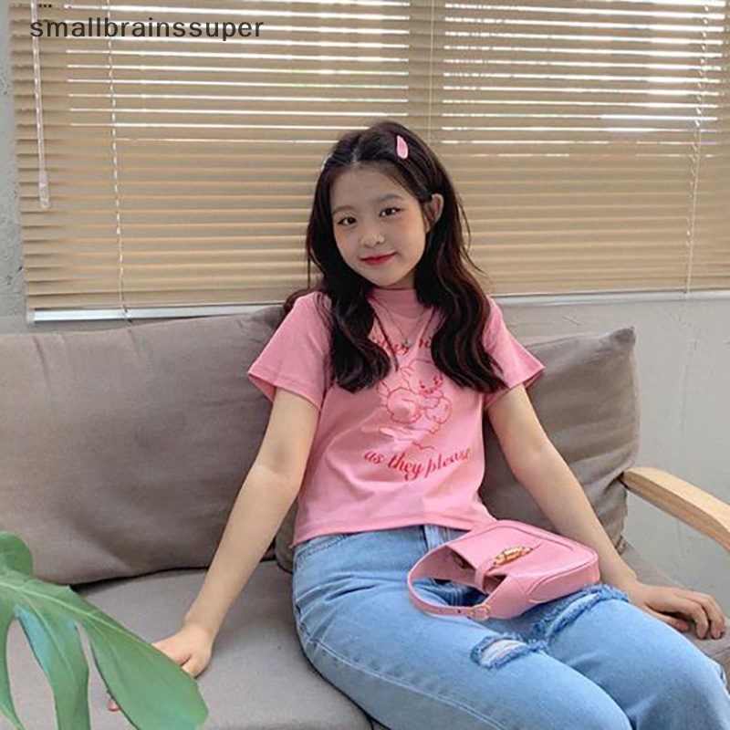 Áo Thun Crop Top Tay Ngắn Cổ Tròn In Họa Tiết Mèo Hoạt Hình Thời Trang Mùa Hè Cho Nữ