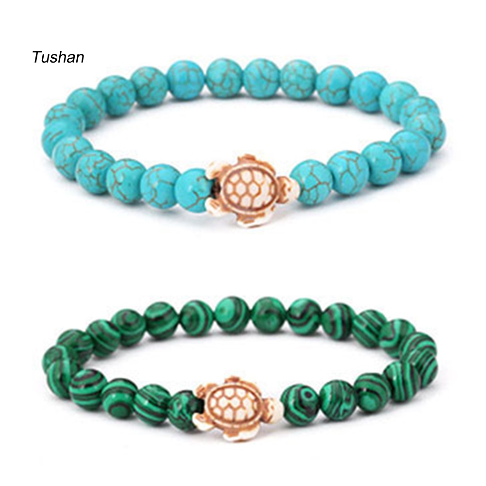 Vòng Tay Chuỗi Hạt Đá Tự Nhiên Unisex Thời Trang