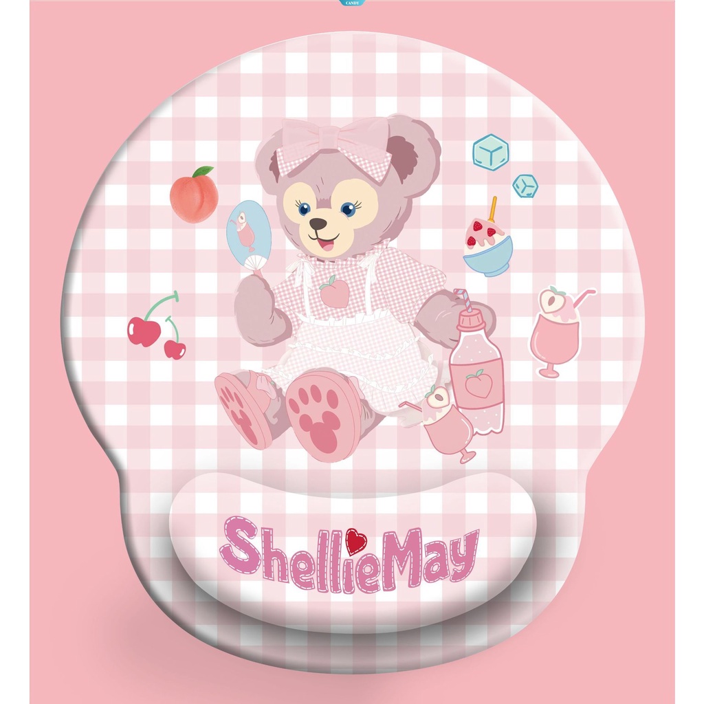 Đệm Lót Chuột / Bàn Phím Silicon 3D Hình Cinnamoroll Kuromi Dễ Thương Chống Trượt Tiện Dụng Cho Học Sinh / Văn Phòng