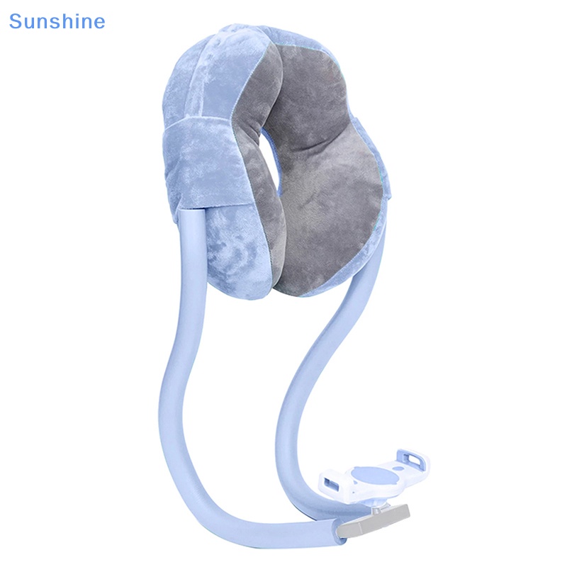 Gối Kê Cổ Hình Chữ U Kèm Giá Đỡ Điện Thoại / Máy Tính Bảng 2 Trong 1 Tiện Dụng