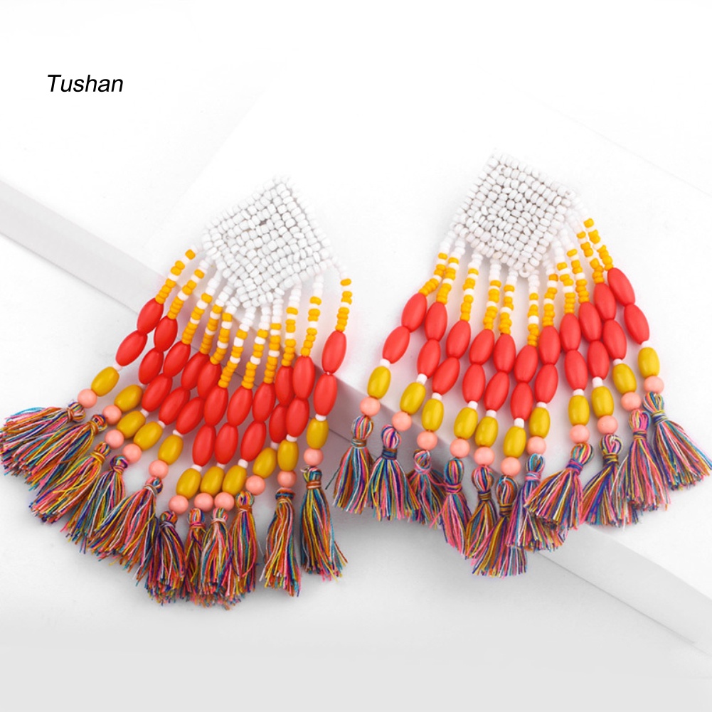 Khuyên Tai Nữ Dạng Núm Tua Thời Trang Hàn