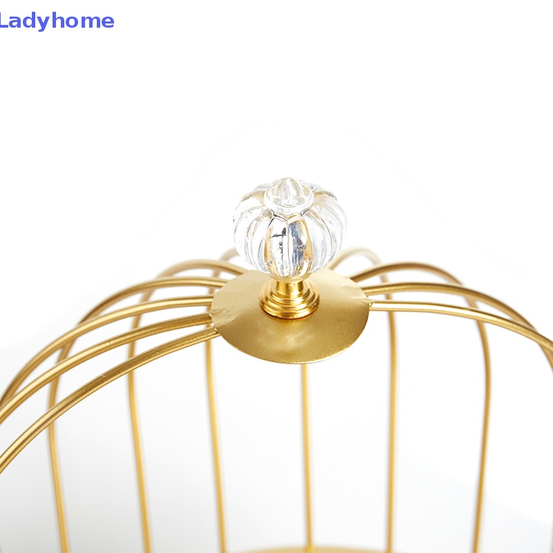 Kệ Sắt Đựng Mỹ Phẩm Hình Lồng Chim Phong Cách Bắc Âu