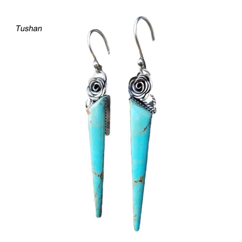 Khuyên Tai Nữ Hình Tam Giác Thời Trang Cổ Điển