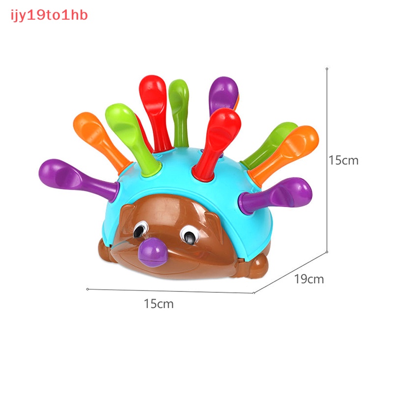 1 bộ đồ chơi giáo dục đồ chơi câu đố tập trung cho bé nhím nhỏ mới