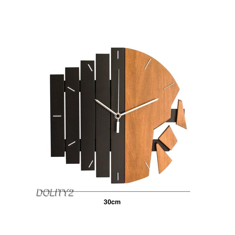 [Dolity2] Đồng Hồ Treo Tường Điêu Khắc Lớn Cho Nhà Bếp Văn Phòng