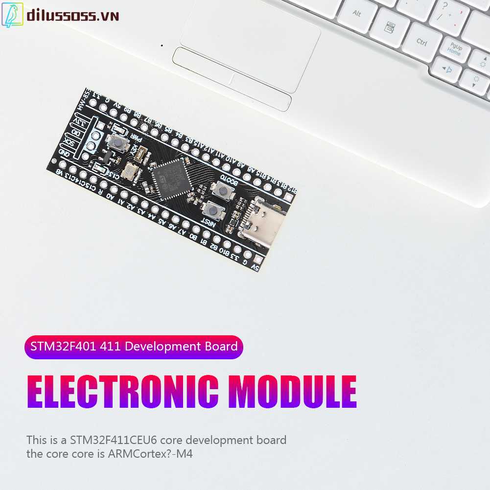 Bo Mạch Phát Triển STM32F401 / 411 V1.3 25MHZ + 32.768Khz 6PF