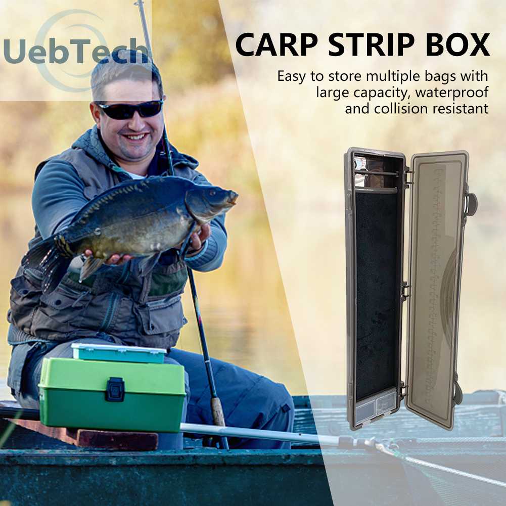 Hộp Đựng Dụng Cụ Câu Cá Bằng Nhựa Cỡ Lớn Chống Thấm Nước Tiện Dụng