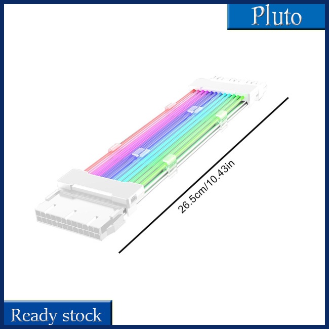 Mới Dây Cáp Nối Dài 24 Pin 5v Argb Cho Bo Mạch Chủ Máy Tính Thẻ