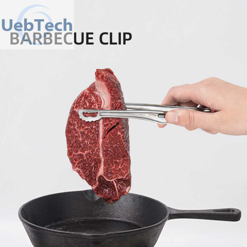 Kẹp Gắp Thức Ăn Bằng Thép Không Gỉ Cách Nhiệt Có Thể Tái Sử Dụng Cho Tiệc Nướng