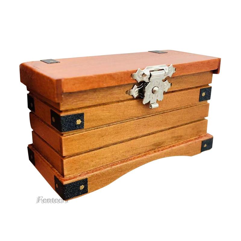 [Fenteer1] Nội Thất Gỗ Trang Trí Phòng Kích Thước 7.5x4.2x3.7cm