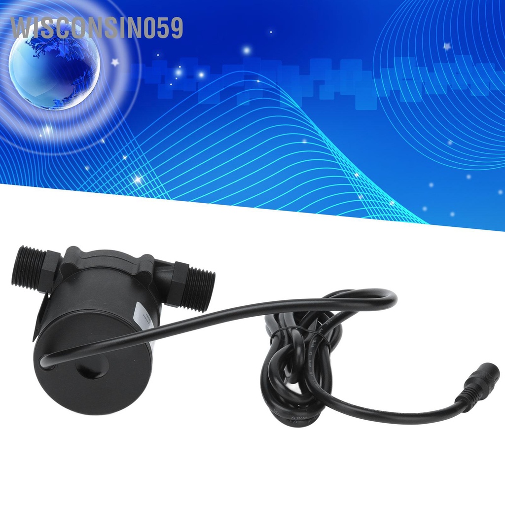 Wisconsin059 Máy bơm tăng áp Cấu trúc gốm nước không chổi than DC cho vòi nóng năng lượng mặt trời rửa chén