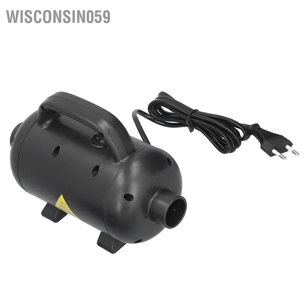 Wisconsin059 Máy bơm không khí Sử dụng kép Lạm phát Giảm lạm điện với 5 vòi Phích cắm EU 180‑240V