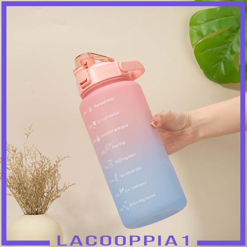 Bình Nước Lacooppia1 2000ml Chống Rò Rỉ Tiện Dụng Khi Tập Gym / Đạp Xe