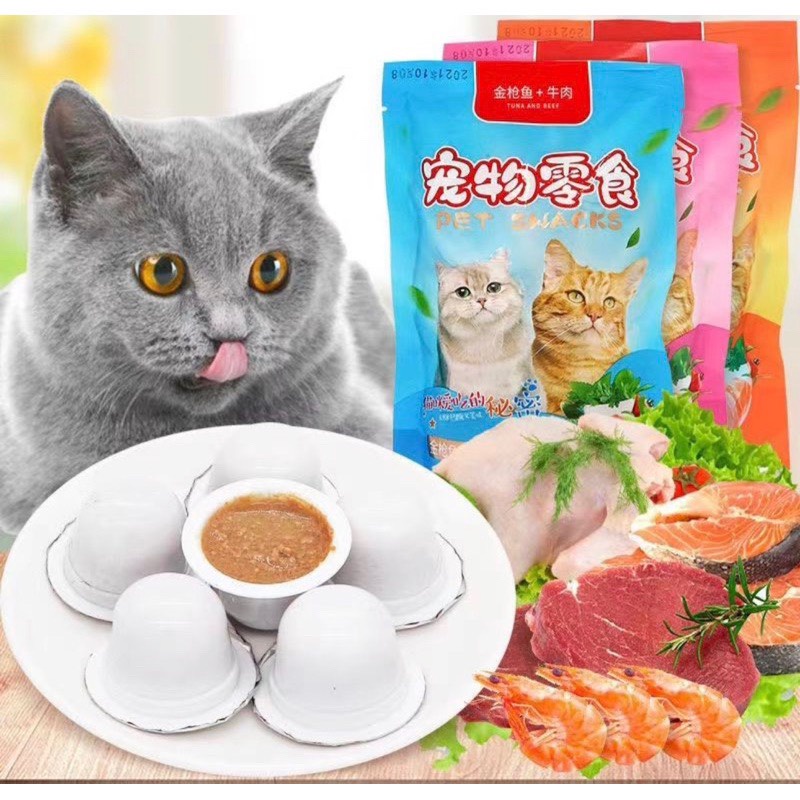 [Pía] Pudding Cho Mèo Nội Địa Trung Viên 25gram