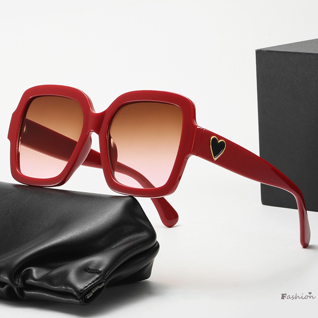 Kính Mát Vuông Oversized Chống Tia UV400 Cho Nữ