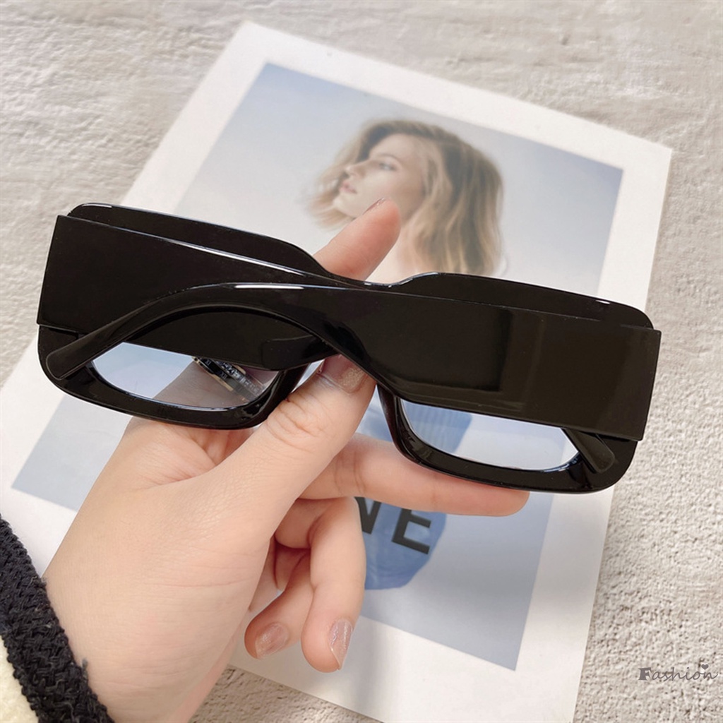 Kính Mát Nữ Gọng Dày Chống Chói Màu Sắc Ngọt Ngào