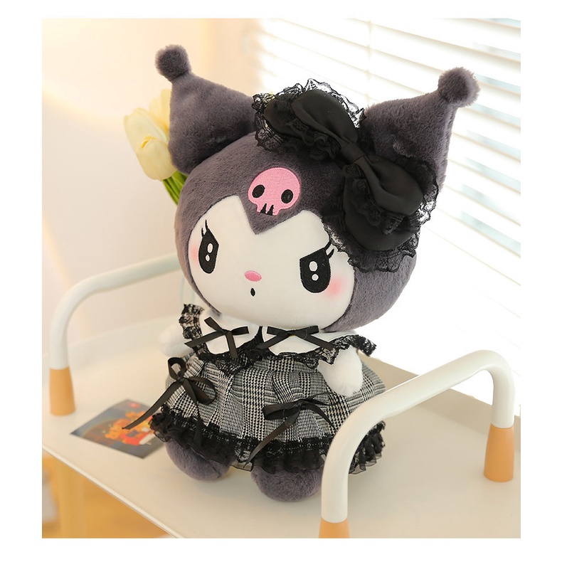 Sanrio Búp Bê Nhồi Bông Kurome Melody Đáng Yêu