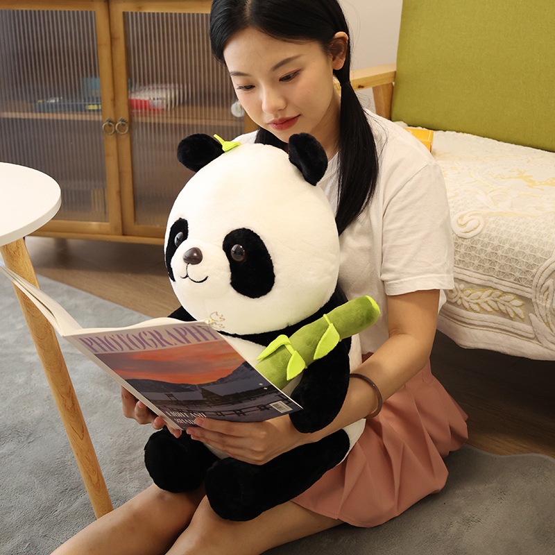 25 / 45CM Thú Nhồi Bông Hình Gấu Trúc Dễ Thương