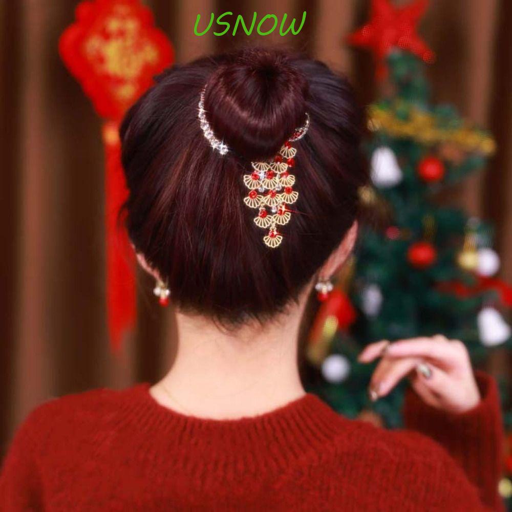 Kẹp Tóc Càng Cua Cố Định Đuôi Công Cỡ Nhỏ Kiểu Vintage Sáng Tạo Cho Bạn Gái