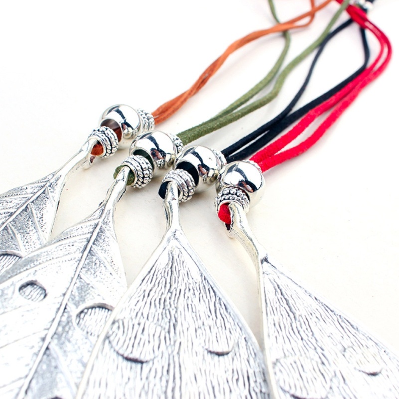 Vòng Cổ Choker Dây Nhung Mặt Hình Hành Tinh Chiếc Lá Phong Cách Punk