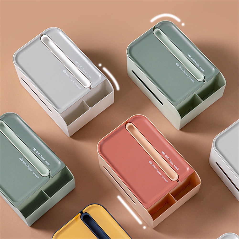 Mô Hộp Đơn Giản Bắc Âu Nhà Hàng Đa Chức Năng Điều Khiển Từ Xa Lưu Trữ Và Khai Thác Hộp Giấy Vuông Nhà Bếp Mô Khai Thác Okase