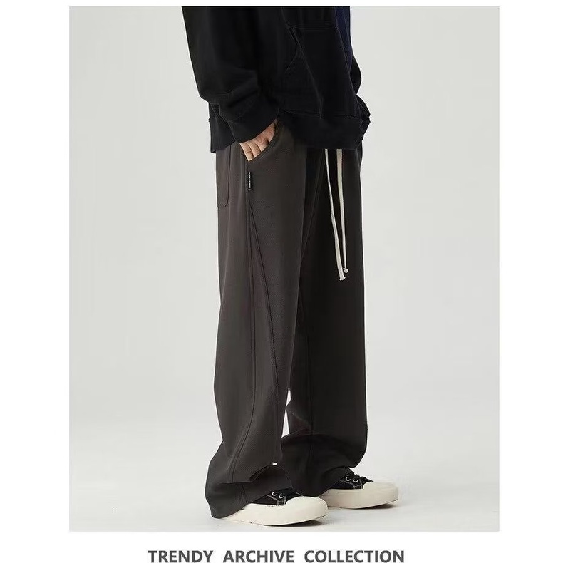 Quần Dài Mỏng Ống Suông Rộng Thoải Mái Thời Trang Đường Phố Mỹ 2023