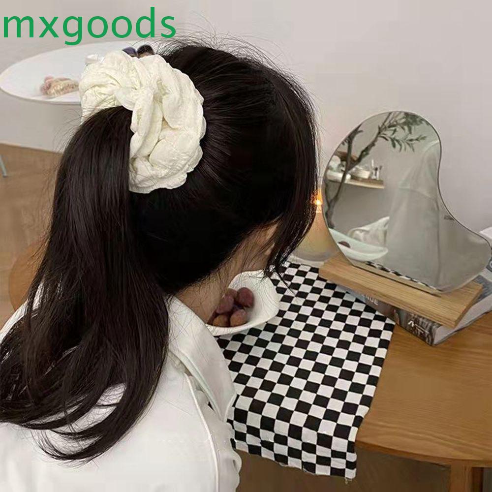 Dây Cột Tóc Cao Su Màu Đen Thời Trang Cho Nữ