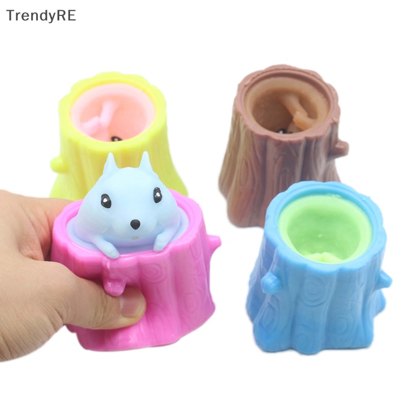 Đồ Chơi Nắn Bóp Đàn Hồi Giảm Stress Hình Thỏ Cà Rốt Hoạt Hình