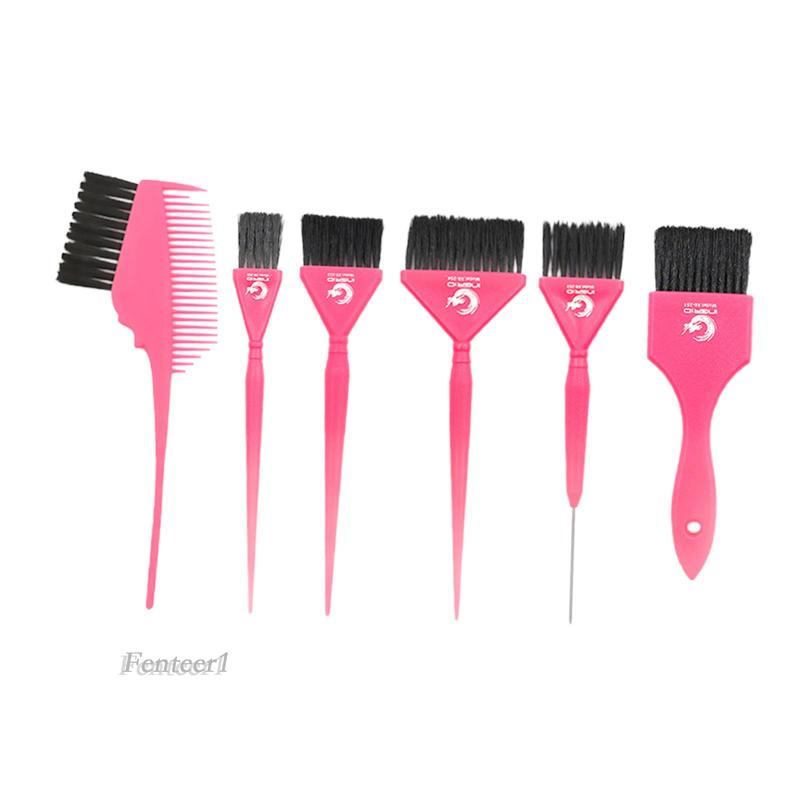 Set 1 / 6 Lược Nhuộm Tóc Tiện Dụng Màu Sắc