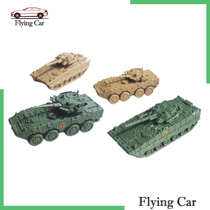 Set 4 Mô Hình Xe Tăng Đồ Chơi Tỉ Lệ 1: 144