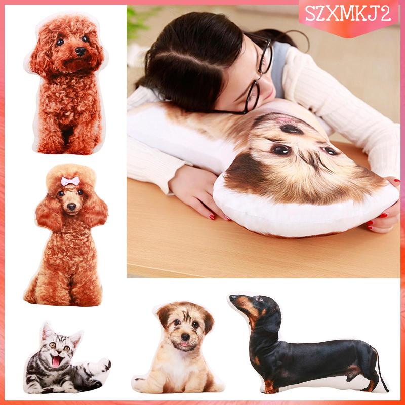 Thú Nhồi Bông Hình Động Vật 3D szxmkj2 Trang Trí Phòng Khách