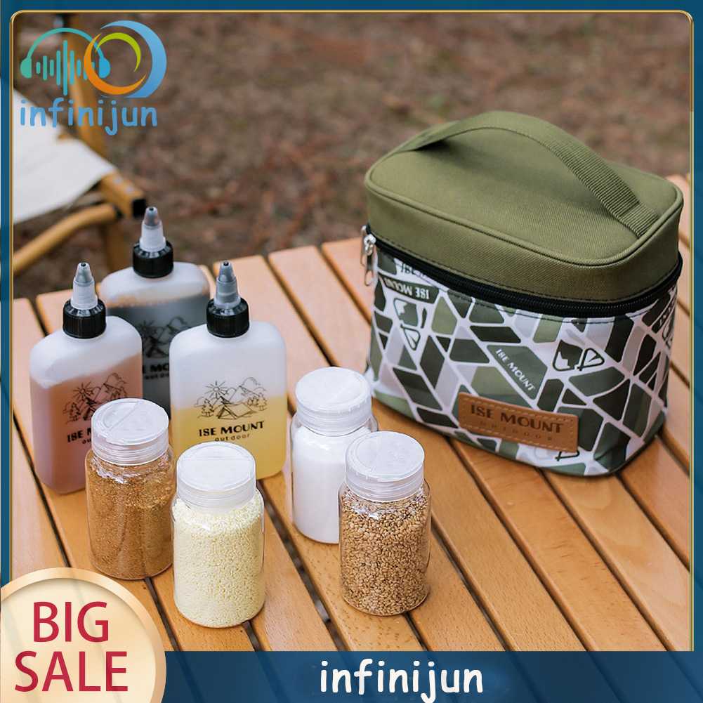 Hộp Đựng Gia Vị Tiện Lợi Cho Tiệc BBQ Ngoài Trời