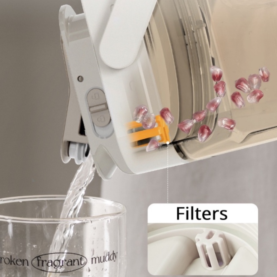 [Hàng Có Sẵn] Bình Đựng Nước Lạnh 3.5L Dung Tích Lớn Chịu Nhiệt Cao Không BPA Cho Tủ Lạnh