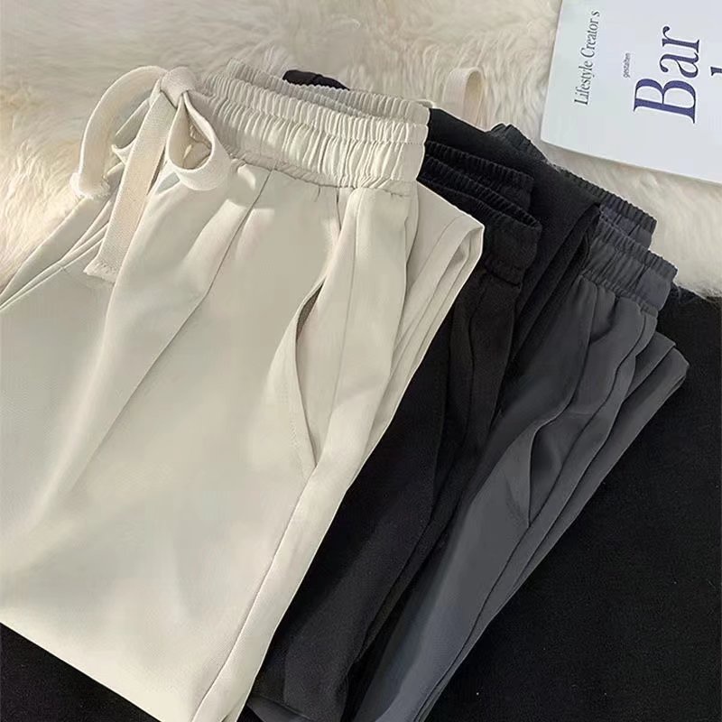 Quần Dài Ống Rộng Thời Trang Phong Cách Hàn Quốc Cho Nam