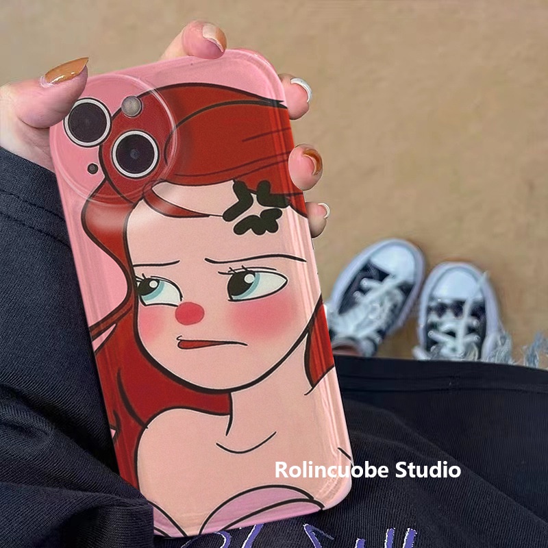 Ốp Điện Thoại In Hình Công Chúa Thở Cho iphone14promax / 13 / 12 / 11 / XR / XS / X / XSMAX / 7 / 8PLUS