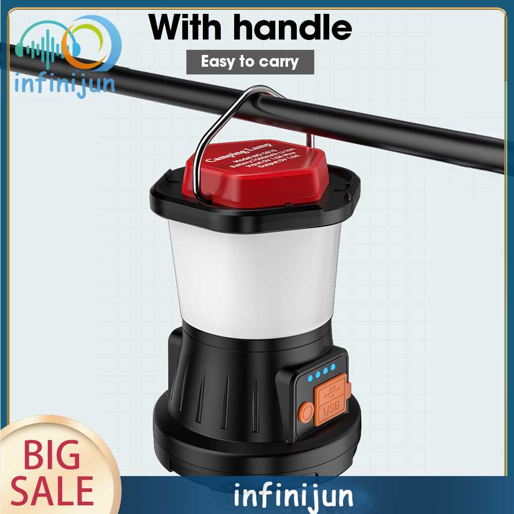 Đèn Cắm Trại / Câu Cá / Leo Núi / Câu Cá / Ban Đêm Có Thể Sạc Lại Bằng Cổng USB