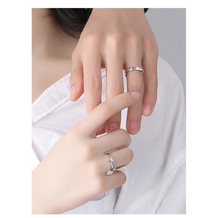 M &amp; E M &amp; E [Mua Một Tặng Một Nhẫn Đôi Bằng Bạc 925 Cao Cấp Không Phai Màu Cho Nam Và Nữ20232023