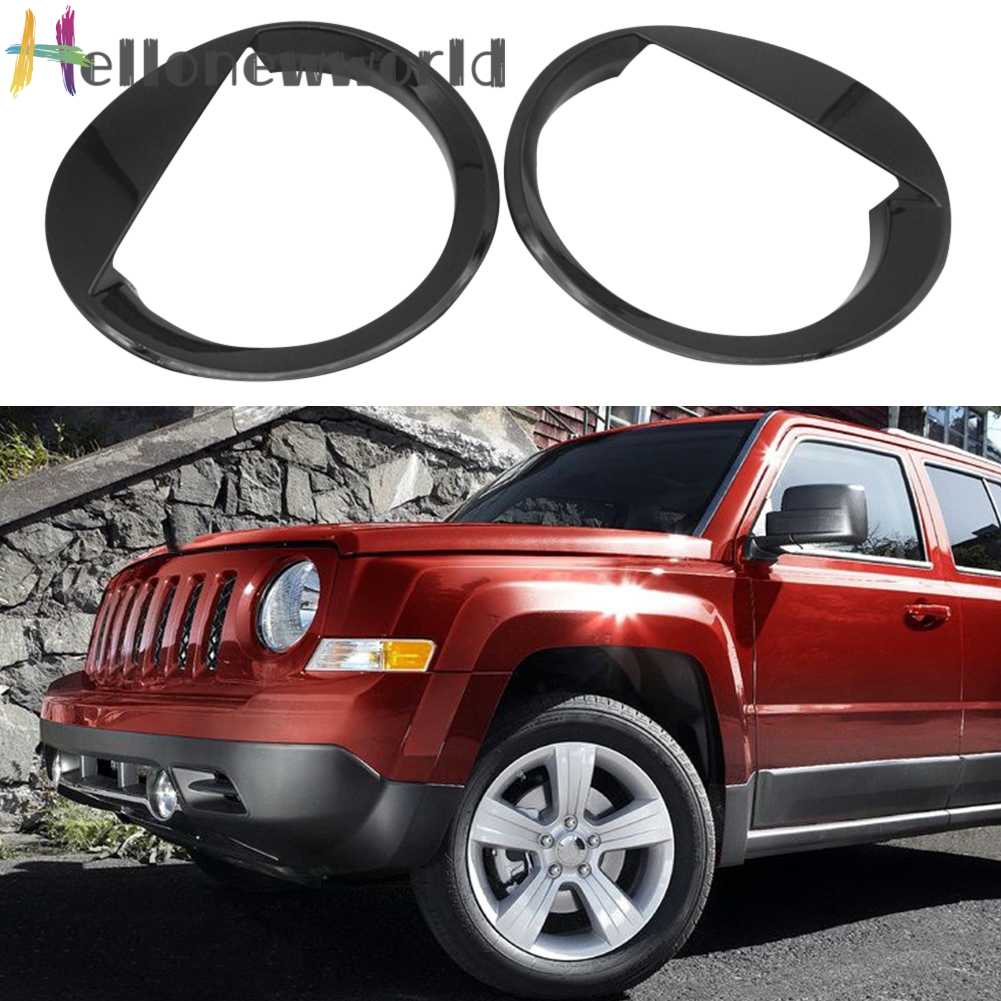 Bộ 2 Khung Bảo Vệ Đèn Pha Trước Cho Xe Hơi Jeep Patriot