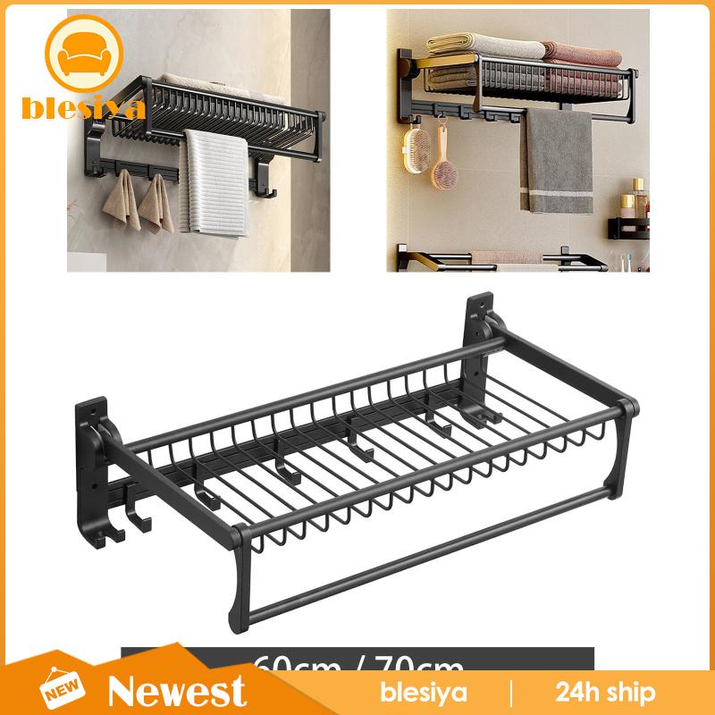 Giá Treo Khăn Có Móc Tiện Dụng Cho Phòng Tắm / Nhà Bếp