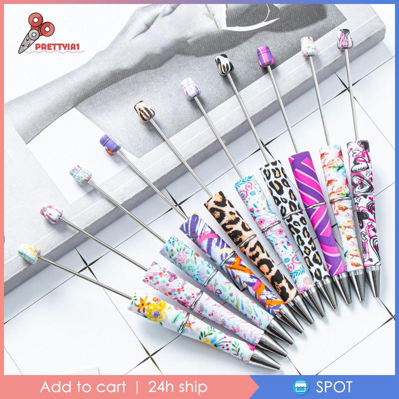 Set 10 Bút Bi Đính Hạt Cườm Dùng Để Vẽ Tranh DIY 1 #