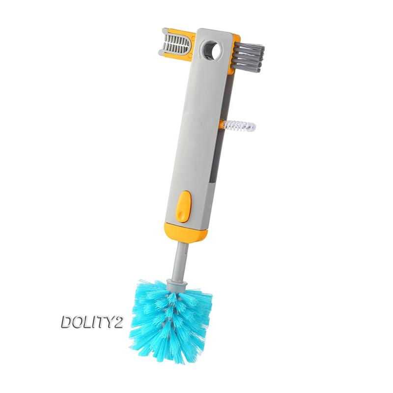 Bộ 2 Bàn Chải Vệ Sinh Bình Sữa / Kính Đa Năng Có Thể Tái Sử Dụng