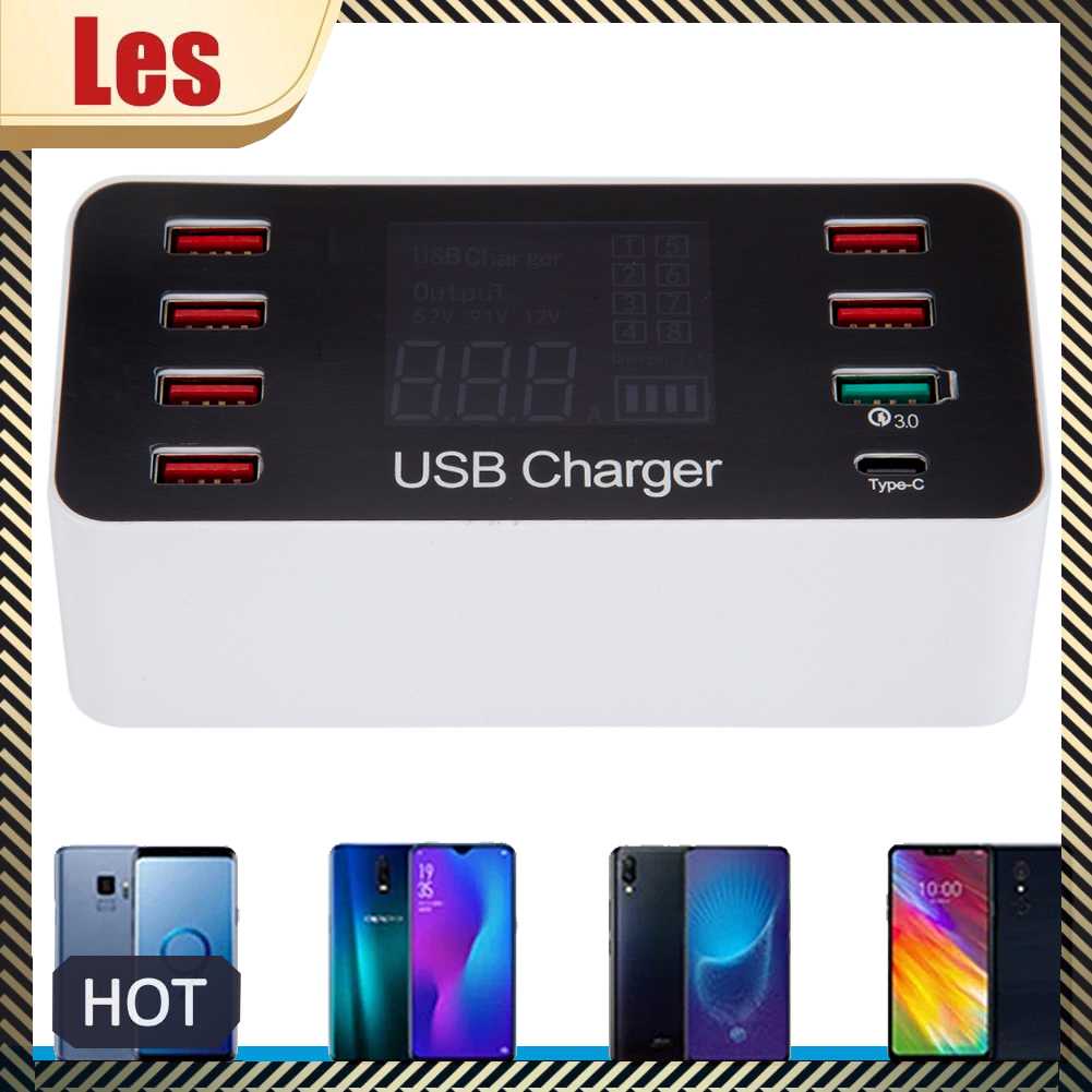 Bộ SạC ĐiệN ThoạI 40W NhiềU CổNg USB TiệN DụNg