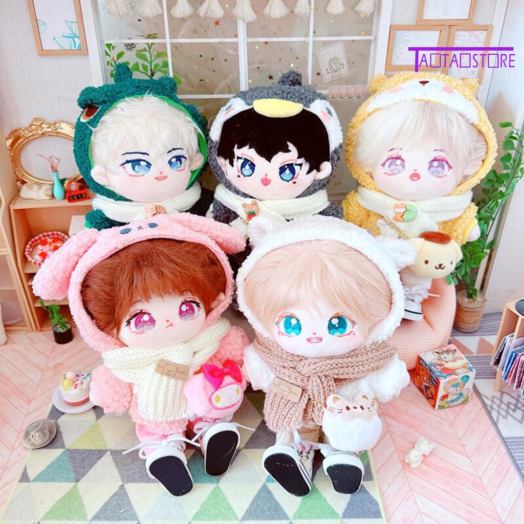 Búp Bê Đồ Chơi Nhồi Bông Hình Chim Cánh Cụt / Khủng Long / Chim Cánh Cụt 20cm Mềm Mại Đáng Yêu