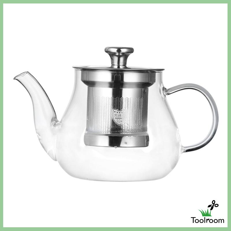 Ấm Trà Thủy Tinh Có Đồ Lọc Tháo Rời Được Dung Tích 400ml