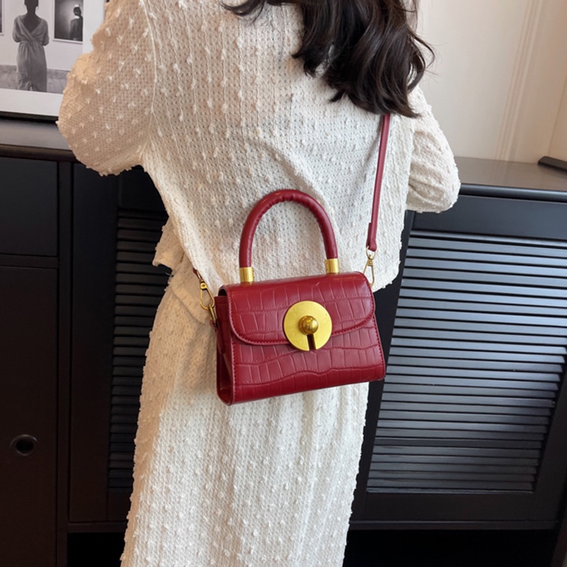 Túi Đeo Vai Hình Vuông Cỡ Nhỏ Đơn Giản Thời Trang Hàn Quốc Chất Lượng Cao Cho Nữ