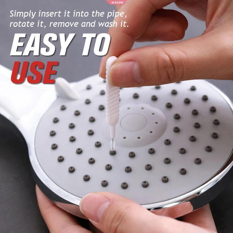 Set 10 Cọ Nylon Nhỏ Làm Sạch Lỗ Chân Lông Chống Tắc Nghẽn Cho Nhà Bếp / Toilet / Điện Thoại